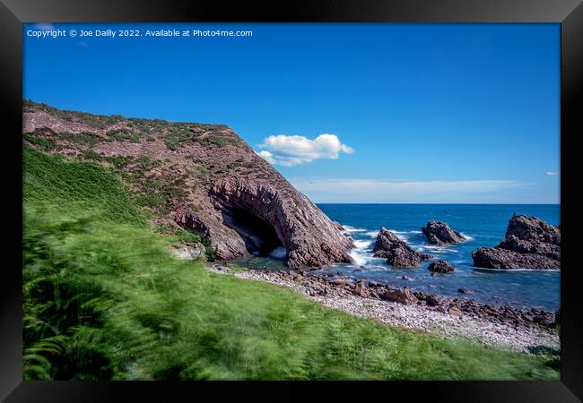 Seascape, Portknockie, Scotland Framed Print by Joe Dailly