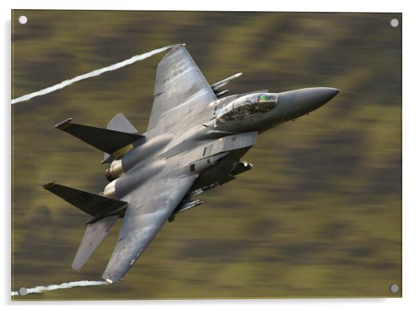 F15 fast and low Acrylic by Rory Trappe