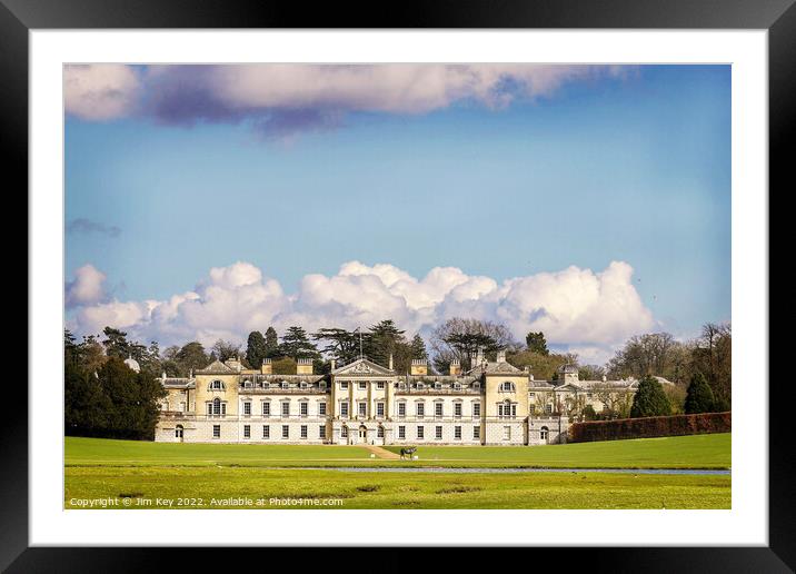 Woburn Abbey in Bedfordshire  Framed Mounted Print by Jim Key