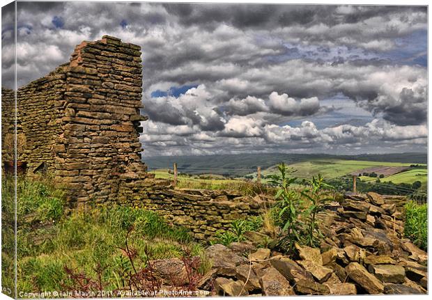 Towards the Moors Canvas Print by Iain Mavin