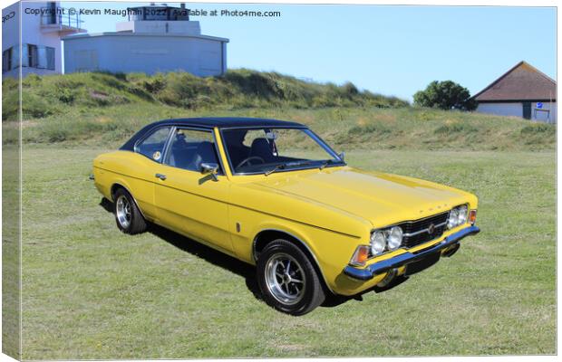 1976 Ford Cortina Mk3 Canvas Print by Kevin Maughan