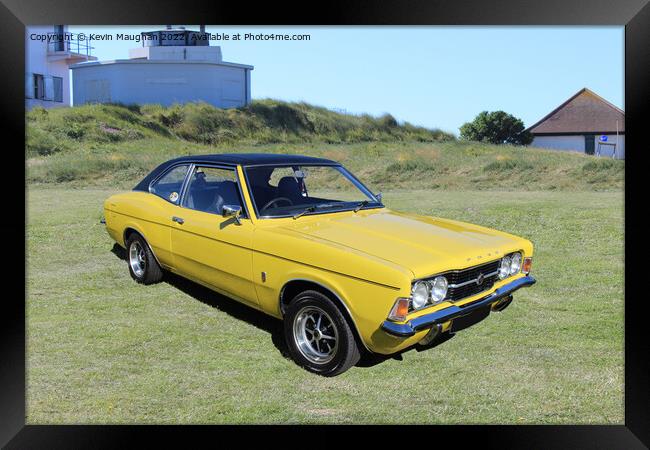 1976 Ford Cortina Mk3 Framed Print by Kevin Maughan