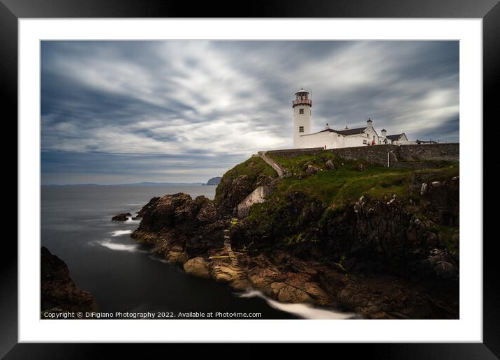 Fanad head Lighthouse Framed Mounted Print by DiFigiano Photography