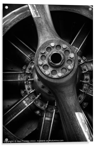 Rotary Engine Acrylic by Paul Tuckley