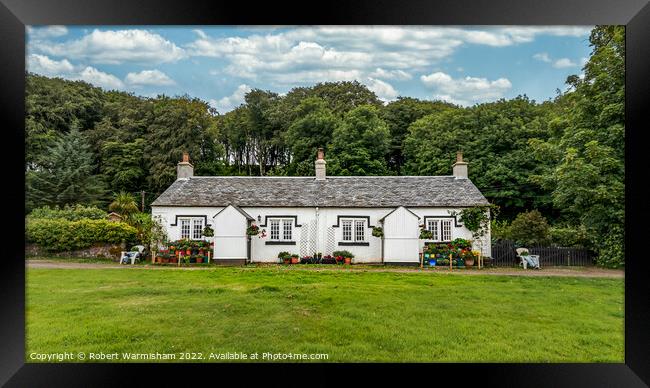 Island Cottage on Bute Framed Print by RJW Images