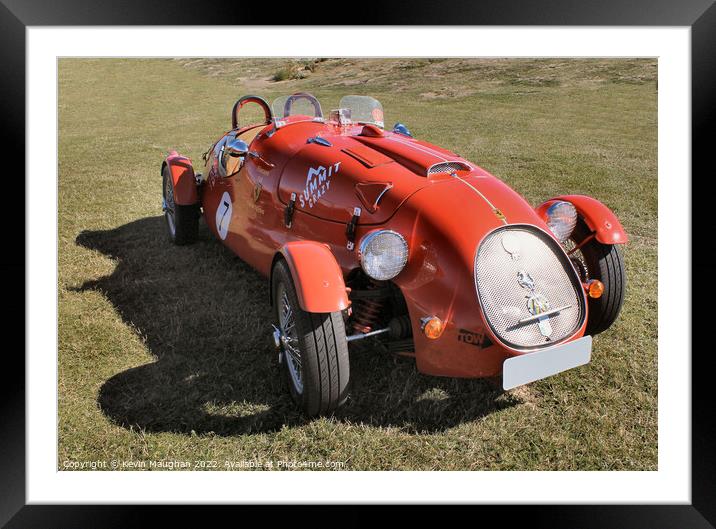 1978 Fiorona T48 Spyder Corsa Framed Mounted Print by Kevin Maughan