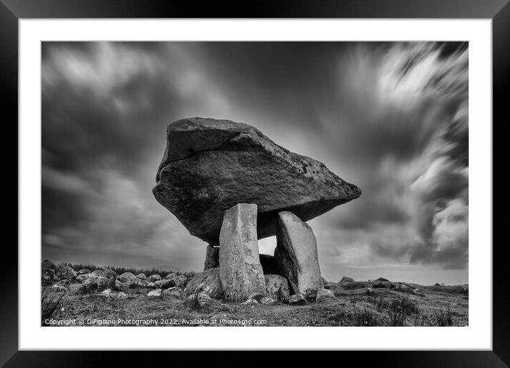 Kilclooney Dolmen Framed Mounted Print by DiFigiano Photography