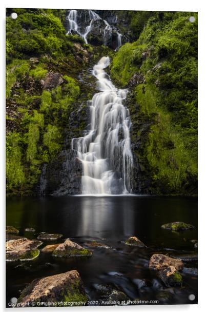 Assaranca Waterfall Acrylic by DiFigiano Photography