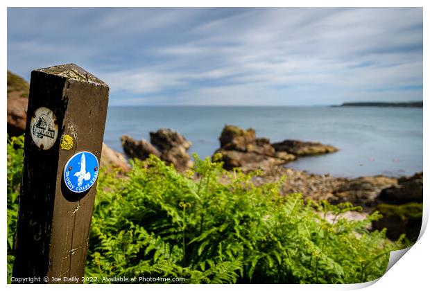 Moray Coastal Path Print by Joe Dailly