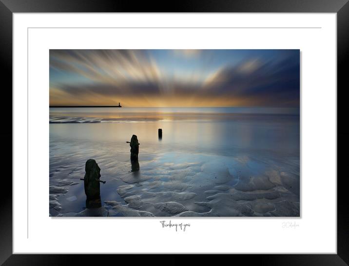 Thinking of you Framed Mounted Print by JC studios LRPS ARPS