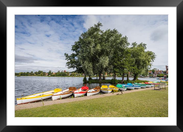 The Meare at Thorpeness Framed Mounted Print by Jason Wells