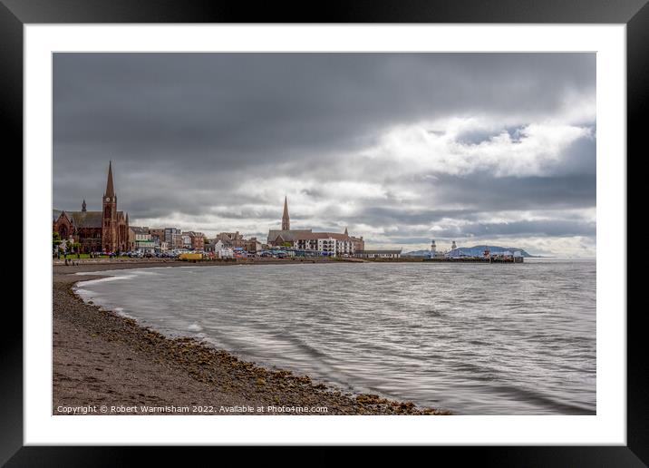 Largs Framed Mounted Print by RJW Images