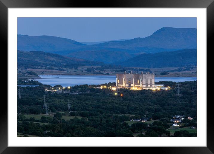 Trawsfynydd Power station Framed Mounted Print by Rory Trappe