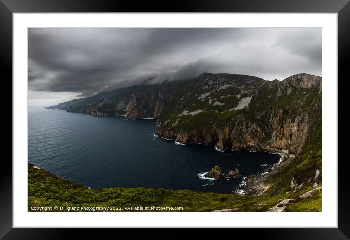 Sliabh Liag Framed Mounted Print by DiFigiano Photography