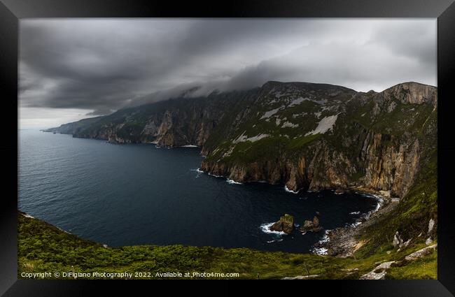 Sliabh Liag Framed Print by DiFigiano Photography