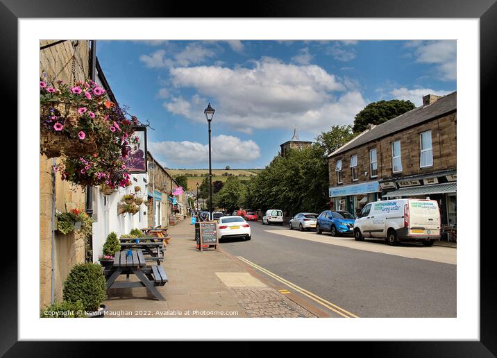 Witness the Majesty of Haydon Bridge Framed Mounted Print by Kevin Maughan