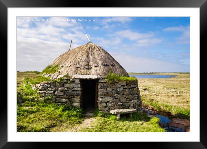 Shawbost Norse Mill at Siabost, Isle of Lewis Framed Mounted Print by Pearl Bucknall