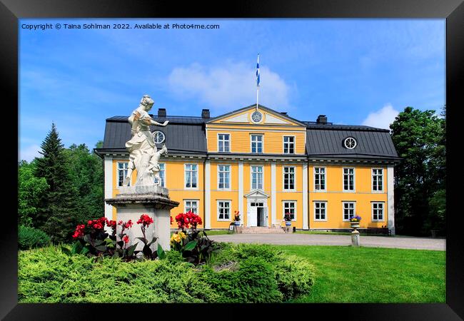 Mustio Manor in Raseborg, Finland Framed Print by Taina Sohlman
