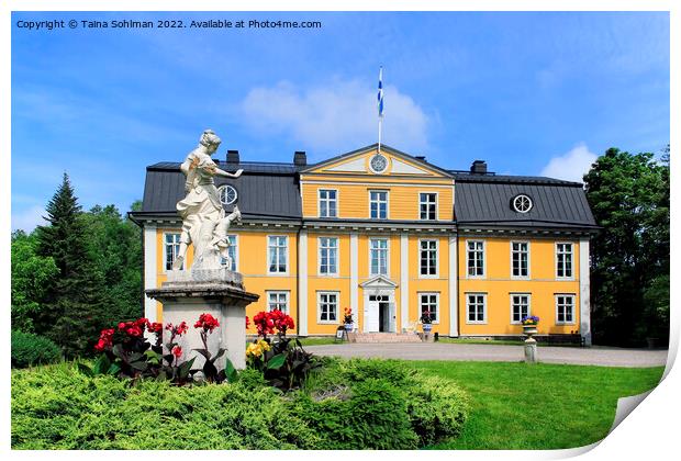 Mustio Manor in Raseborg, Finland Print by Taina Sohlman