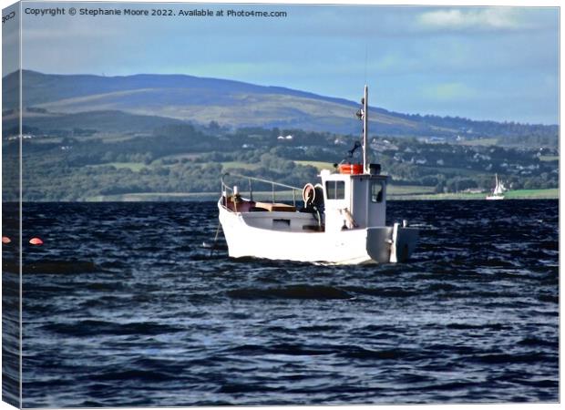 Donegal Fishing boat Canvas Print by Stephanie Moore