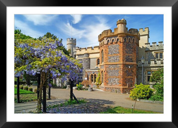 Whitstable Castle Framed Mounted Print by Darren Galpin