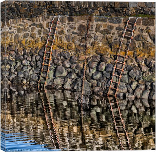 Chains and Ladders Canvas Print by George Robertson
