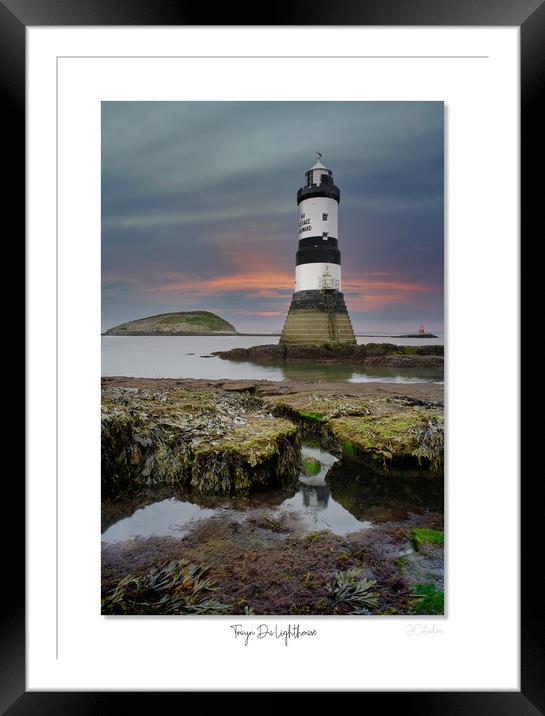  Penmon lighthouse  Framed Mounted Print by JC studios LRPS ARPS