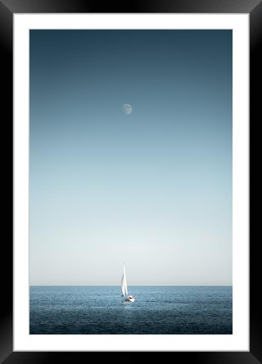 Sail Away Framed Mounted Print by Mark Jones