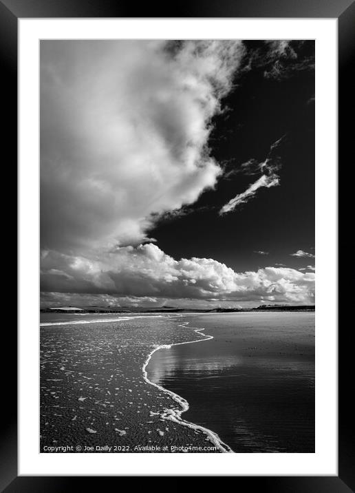 Dramatic Skies over Lunanbay Framed Mounted Print by Joe Dailly