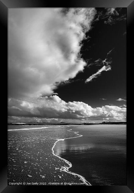Dramatic Skies over Lunanbay Framed Print by Joe Dailly
