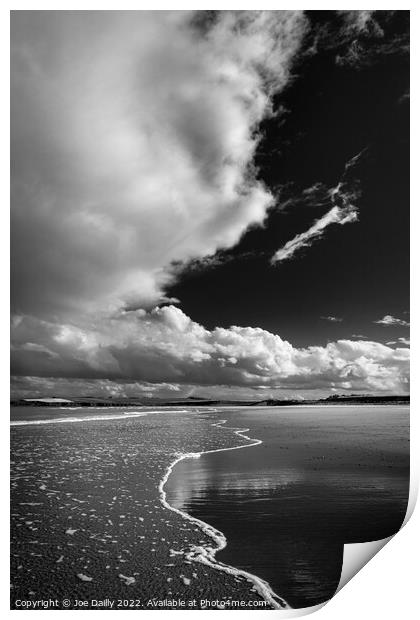 Dramatic Skies over Lunanbay Print by Joe Dailly