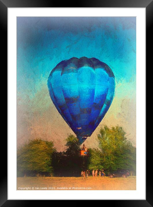 We Have Lift Off! Framed Mounted Print by Ian Lewis