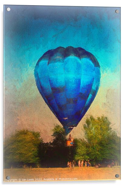 We Have Lift Off! Acrylic by Ian Lewis
