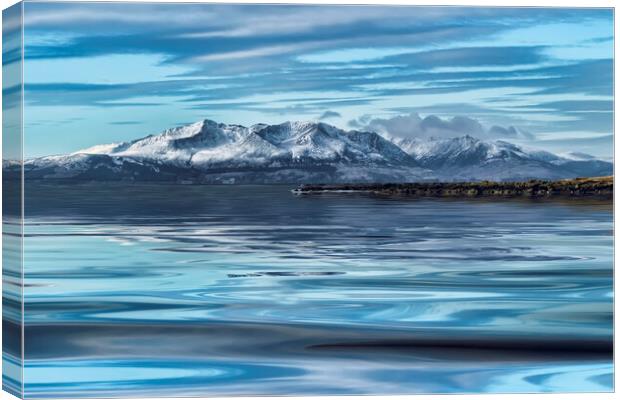 Isle of Arran Canvas Print by Valerie Paterson