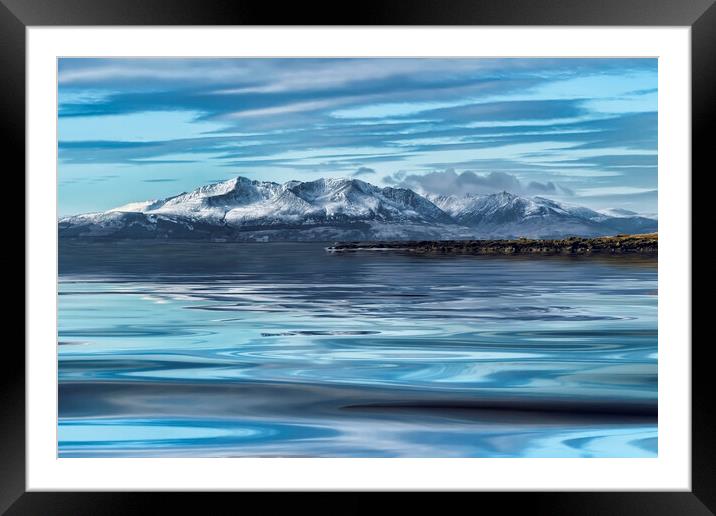 Isle of Arran Framed Mounted Print by Valerie Paterson