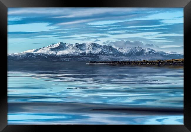 Isle of Arran Framed Print by Valerie Paterson