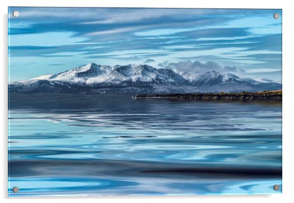 Isle of Arran Acrylic by Valerie Paterson
