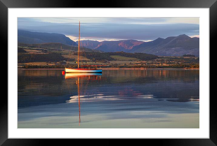 View from Beaumaris Framed Mounted Print by Rory Trappe