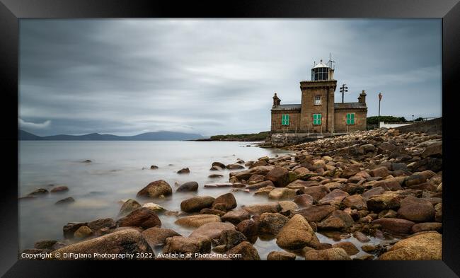 Blacksod Lighthouse Framed Print by DiFigiano Photography