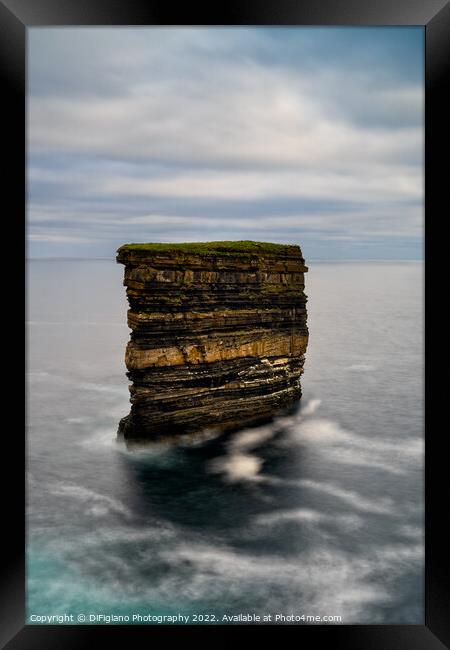 Downpatrick Head Framed Print by DiFigiano Photography