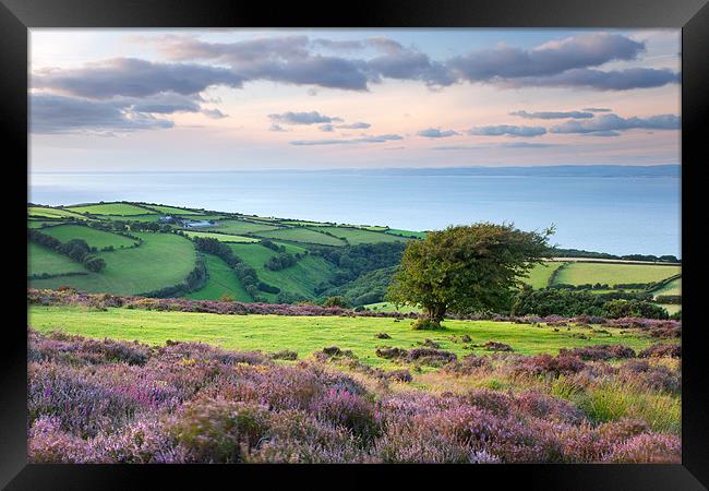 Porlock To Culbone. Framed Print by Andrew Wheatley