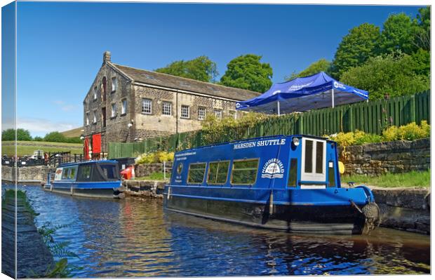 Standedge Tunnel Visitor Centre  Canvas Print by Darren Galpin