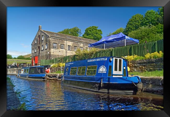 Standedge Tunnel Visitor Centre  Framed Print by Darren Galpin