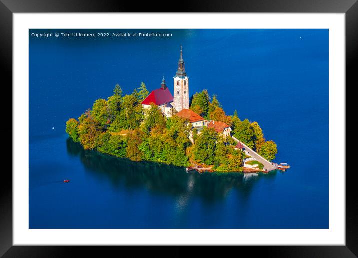 BLED 03 Framed Mounted Print by Tom Uhlenberg