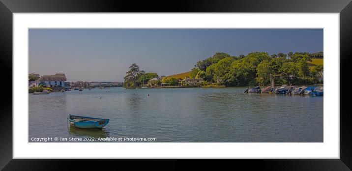 Majestic Estuary View Framed Mounted Print by Ian Stone
