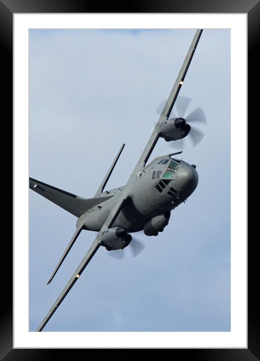 Leonardo C-27J Spartan Framed Mounted Print by J Biggadike
