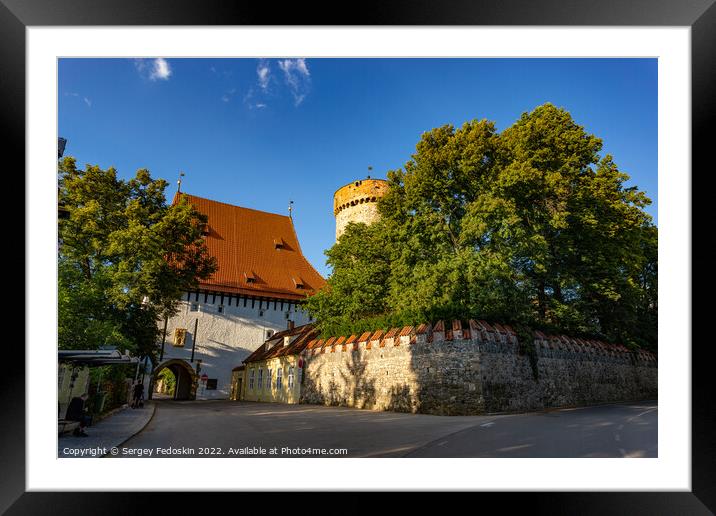 Historic Kotnov Tower in Tabor, Czech Republic Framed Mounted Print by Sergey Fedoskin