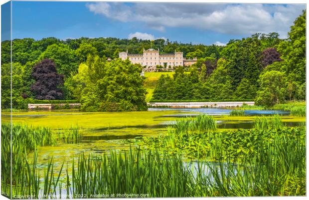 Serene Beauty of Mellerstain House Canvas Print by Michael Birch