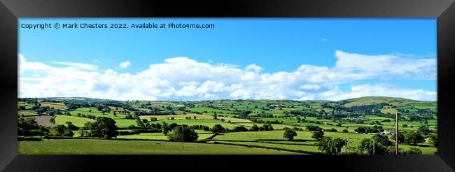 Serene British Countryside Framed Print by Mark Chesters