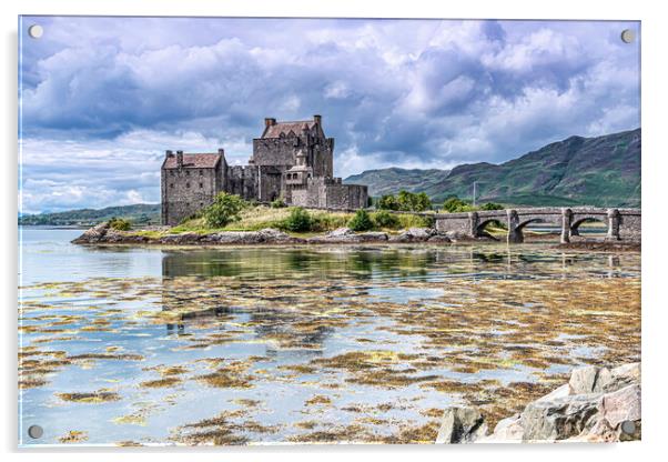 Eilean Donan Castle  Acrylic by Valerie Paterson